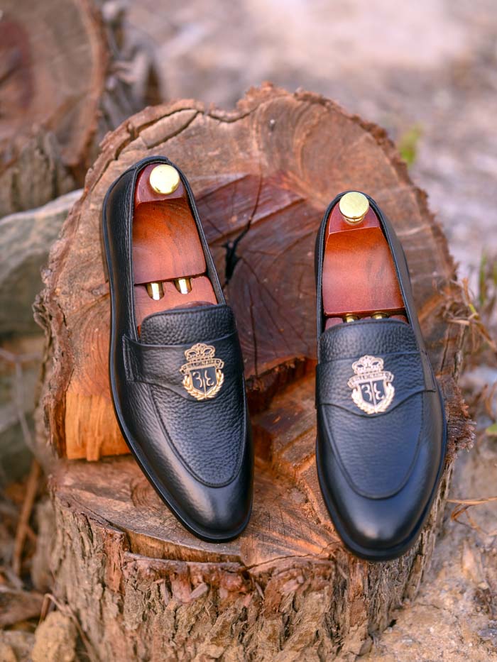 Black Loafer Rubbur Sole– sp192