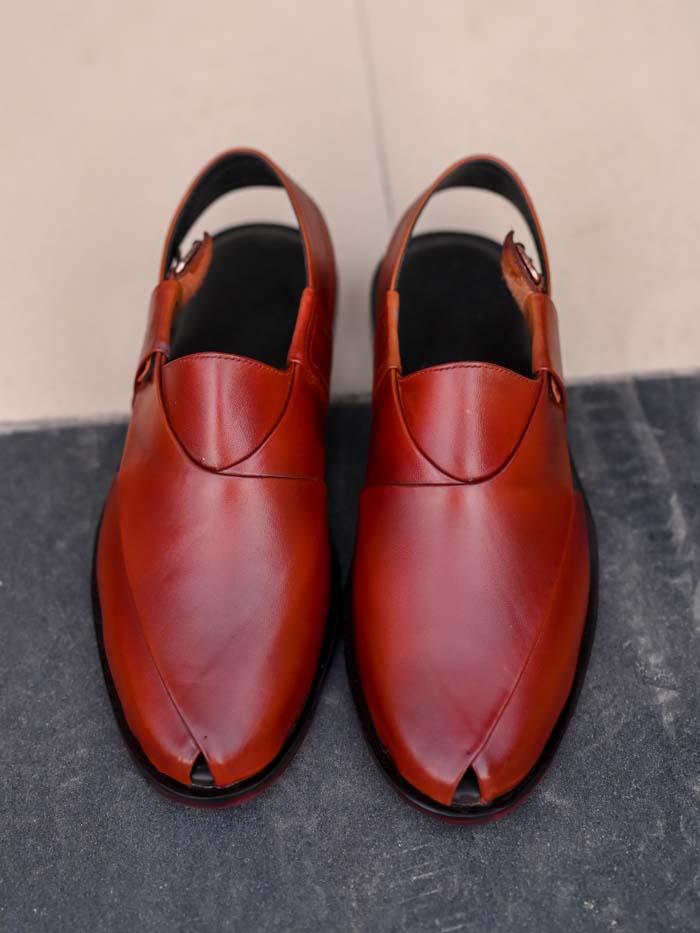 Brown Peshawari Chappal _sku 833